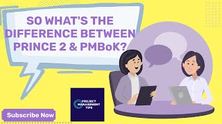 So whats the difference between PRINCE2 and PMBoK [upl. by Darrill]