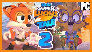 New Super Luckys Tale Español PC  Parte 2 VEGGIE VILLAGE 1080p 😺 [upl. by Aliemaj]