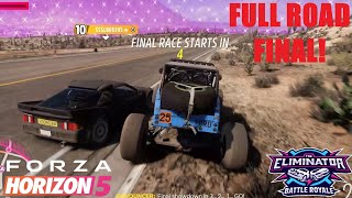 ME IN BROCKY VS RS200 FULL ROAD RACE IS WINNING POSSIBLE  Forza Horizon 5  Eliminator [upl. by Anibas]