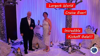 Royal Caribbean Ultimate World Cruise Travel Day and Gala [upl. by Livvyy]