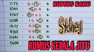 Rumus Kepala Jitu Sdy  Prediksi Sydney Hari Ini 25 Januari 2024  Bocoran Sidney hari ini [upl. by Aiahc]