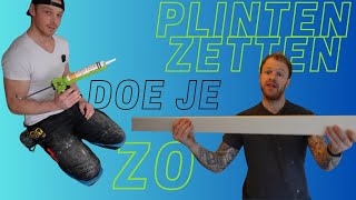 Instructie  Plinten Zetten [upl. by Lucais113]