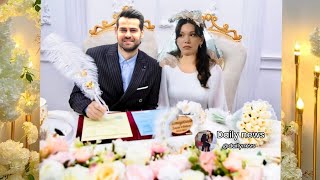 Erkan Meriç Hazal Subaşıs wedding was solemnizederkanmeriçhazalsubaşı [upl. by Ecinuahs]