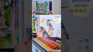 Colored Pencils Review creative unboxing birddrawing [upl. by Oniger]