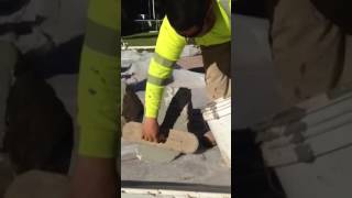 Basecrete Troweling Demo [upl. by Harle]