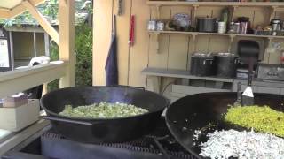 Silver Dollar City Theme Park Food in Branson MO [upl. by Annaohj]