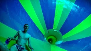 Wet n Wild Sydney  T5 Tornado  GIANT Funnel Waterslide [upl. by Harwin230]