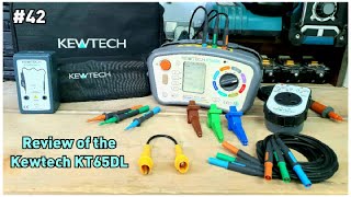 The Kewtech KT65DL  Multi Function Tester 42 [upl. by Doran]