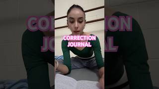 CORRECTION JOURNAL ballerinaballetjournaldancerprotipcorrectionballetcorerealityrehearsal [upl. by Arodoeht119]