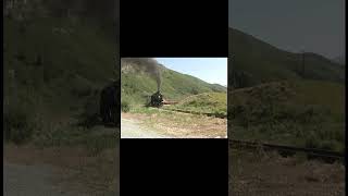 Heber Valley Railroad’s Baldwin 618  Working the Dam Grade [upl. by Whitebook668]