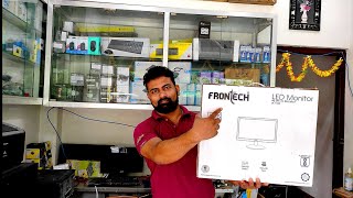 frontech 185 led monitor Unboxing and Review [upl. by Shana]