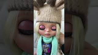 Evelina 🍭doll blythecustom artdoll blythe dollmaking shorts [upl. by Meagher]