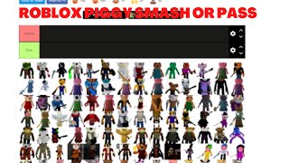 Roblox Piggy Smash Or Pass lol [upl. by Linc]