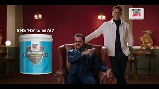 Berger Paints  Homeshield Dampstop Advanced 2023  Hindi 30 secs HD [upl. by Siuqcram663]