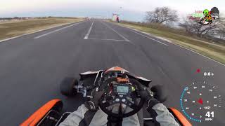 First time driving a two speed DD2 kart [upl. by Ayotahs]