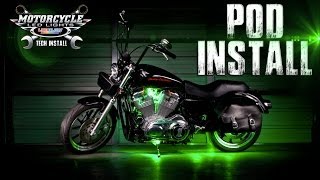 Installation  LEDGlow LED Pod Lights For Motorcycles [upl. by Violeta350]