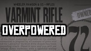 Red Dead Online The Varmint Rifle is Overpowered in PVP [upl. by Haimaj]