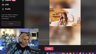 xQc Reacts to Maddison Beer revealing her celebrity crushes [upl. by Hakym171]