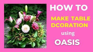 Summertime Table Décor Masterclass using Oasis [upl. by Kissiah]