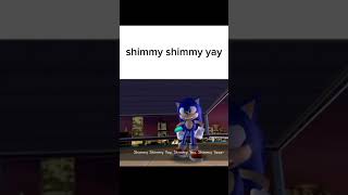 shimmy shimmy yay sonic sonicrecreation memes sonicthehedghog [upl. by Jasmina203]