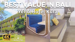 A lot of art in every space  Yello Hotel Kuta  Beachwalk Bali  Hotel Review [upl. by Aicile608]