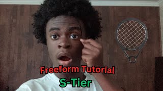 Freeform Dreads full tutorial easy [upl. by Salhcin]