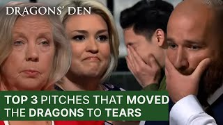 Top 3 Pitches That Moved The Dragons To Tears  Dragons Den [upl. by Atnwahs222]