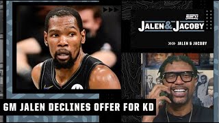 GM Jalen gets an offer from the Heat for Kevin Durant but he doesn’t want it 👀  Jalen amp Jacoby [upl. by Adnoraj]