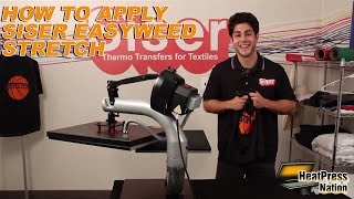 How to Apply Siser EasyWeed™ Stretch Heat Transfer Vinyl  HeatPressNationcom [upl. by Asseret478]