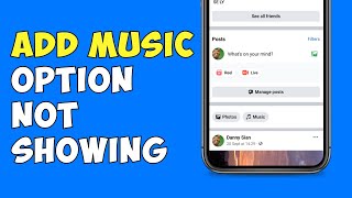 How To Fix Facebook Profile Add Music Option Not Showing । Facebook Profile Music Option Missing [upl. by Besse]