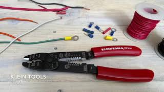 Demo of the Klein 1001 Crimper [upl. by Shaper155]