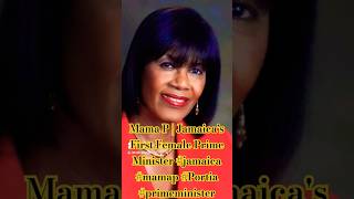 Mama P  Jamaicas First Female Prime Minister jamaica mamap Portia primeminister [upl. by Adgam839]