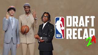 2024 NBA Draft Recap  Surprises amp Winners [upl. by Nnairam]