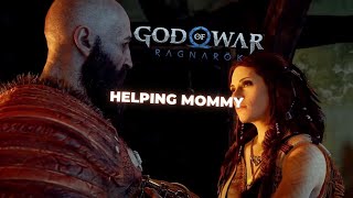 Helping Freya with Everything God of War Ragnarok [upl. by Hermes]