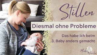 Stillen 🤱🏼 Diesmal ohne Probleme  Das habe ich beim dritten Baby anders gemacht [upl. by Nosirb]