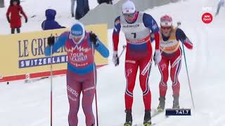 201516 fondo 175 km tc mass start uomini Montréal Ski Tour Canada  Iversen Northug Ustiugov [upl. by Rodgiva]