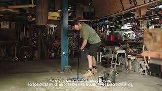 CLR  How to Clean Oil amp Grease stains from your Garage Floor with CLR Oil amp Grease Remover [upl. by Maynard]