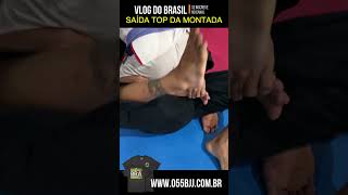 MELHOR SAÍDA DA MONTADA JÁ PASSADO NO 100KG NO JIUJITSU [upl. by Elyssa]