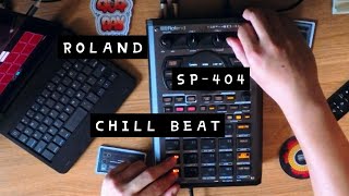 Making a 8Bit Boombap BeatRoland SP404 MK2Koala Sampler [upl. by Nonnairb897]