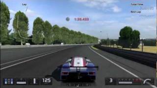 GT5  Nissan R89C Race Car 89 Top Speed Run [upl. by Bohaty331]