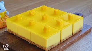 Mango Mousse Cake A Refreshing and Delicious NoBake Dessert Recipe！ [upl. by Hephzipah]