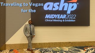 Las Vegas for Midyear  Traveling pharmacy student  ASHP Midyear Clinical Meeting 2022 [upl. by Anil546]