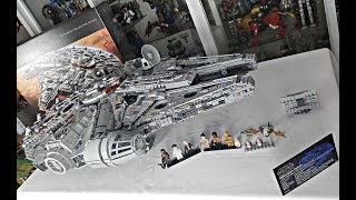 Review Lego StarWars set 75192 Millennium Falcon [upl. by Leirua724]