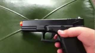 The review of the airsoft jls glock G18c electric blowback gun [upl. by Allrud]