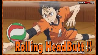 Haikyuu S2 and S3 Funny Preview  Rolling Headbutt and a Prepared Coffin 😅😅😅 [upl. by Kathlin628]