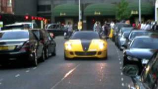 Ferrari 599 GTB Novitec Rosso Exhaust Sounds [upl. by Tanney]