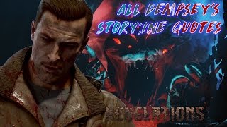 All Revelations Dempsey’s Storyline Quotes Richtofen Doesn’t Have A Soul and Monty VS Shadow Man [upl. by Nnairac81]