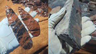 2003  Part 12  From Triangular to Terrific flintknapping [upl. by Beall251]