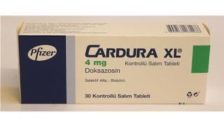 Cardura xl tablet nedir ne işe yarar prostata etkisi nasıldır [upl. by Rorke]