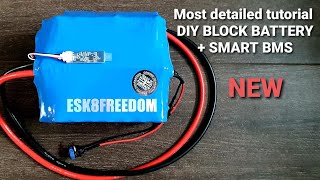 Most detailed battery build tutorial Block battery [upl. by Neuberger]